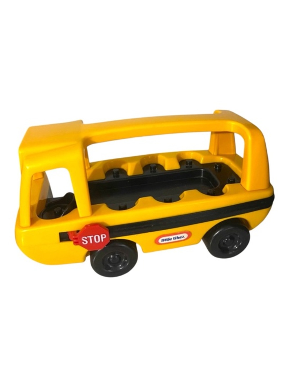 Vintage Little Tikes School Bus Toy Toddler Preschool